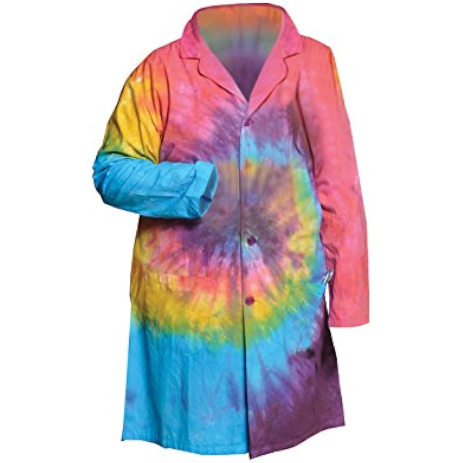 United Scientific LBCTMD Tie Dye Lab Coats, Medium eBay