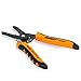 Jozabova Wire Stripper Cutting Pliers,Wire Stripper Crimper Cable Cutter Cutting Pliers Network Cable Wire Stripper 10 to 22 AWG gage(0.6-2.6mm)