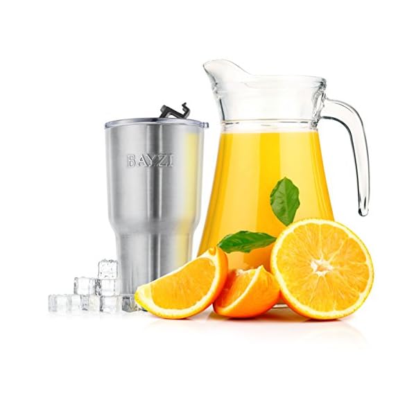 BAYZI-2-New-30-Ounce-oz-Spill-Proof-Lid-For-Yeti-Rtic-and-Other-Tumblers-no-Leak-and-Splash-Proof-Replacement-Tumbler-Cup-Lids-Locking-Closure