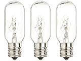 40 Watt Microwave Bulb GE WB36x10003 - Microwave Light - Fits Most GE and Whirlpool Ovens - E17 Intermediate Base Bulb - 40 Watt 130 Volt Appliance Bulb - 3 pack - GoodBulb