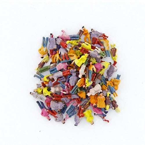 New 100pcs Gemalte Modellbahn Menschen Figuren Spur N (1 Bis 150) Practical & Utilities