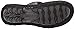 Skechers Women's Reggae Python Dress Sandal, Black Python, 8 M US