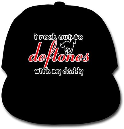 I Rock Out to Deftones with My Daddy Kids Baseball Cap Adjustable Trucker Hat Cool Fitted Hat
