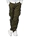 Match Men's Wild Cargo Pants(Army Green,36)