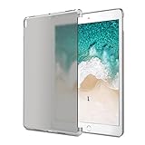 MoKo Case for iPad Pro 10.5 - Translucent Slim Hard Plastic Protector /Back Cover for Apple iPad Pro 10.5 Inch 2017 Tablet, Frosted BLACK (Compatible with iPad Pro Official Smart keyboard&Smart Cover)