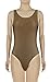 JustinCostume Women's Lycra Spandex Scoop Neck Tank Thong Leotard