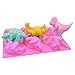 Efivs Arts 6 Cavities Dinosaur dragon Shape Silicone Baking Cake Mould Candle Cake Chocolate DIY Moulds