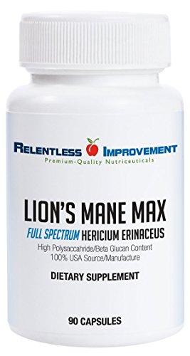 Relentless improvement lion s mane hericium | no filler…
