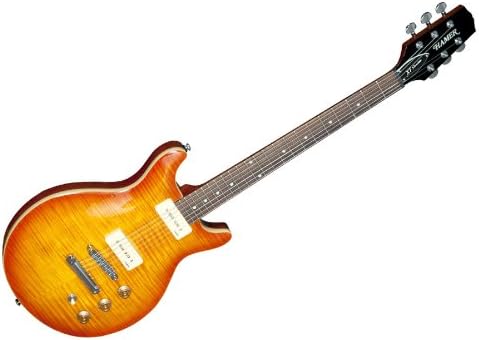 Hamer Xt Series Sunburst Electric Guitar - Honey Burst