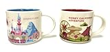 Starbucks You Are Here Exclusive Disneyland & Disney California Adventure Coffee Mugs