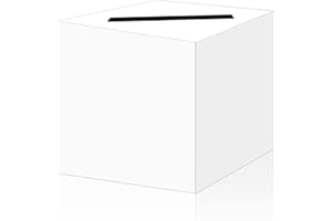 SietDESEO White Money Box Card Box Holder for Wedding Party Birthday Baby Shower Bridal Shower Raffle Ticket