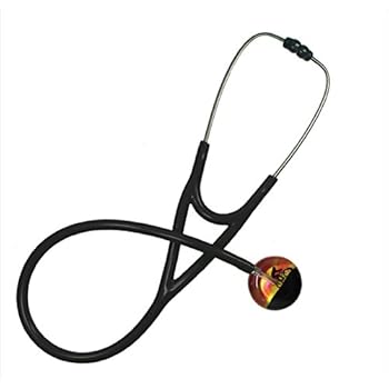 Stethoscope - Clinical Grade - Professional - Single Adult - Bicyclist Design by Ultrascope