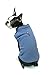 Gooby - Fleece Vest, Small Dog Pullover Fleece Jacket with Leash Ring, Blue, Small