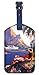 Leatherette Vintage Art Luggage Tag - Fly to the South Seas Isles by Paul George Lawler