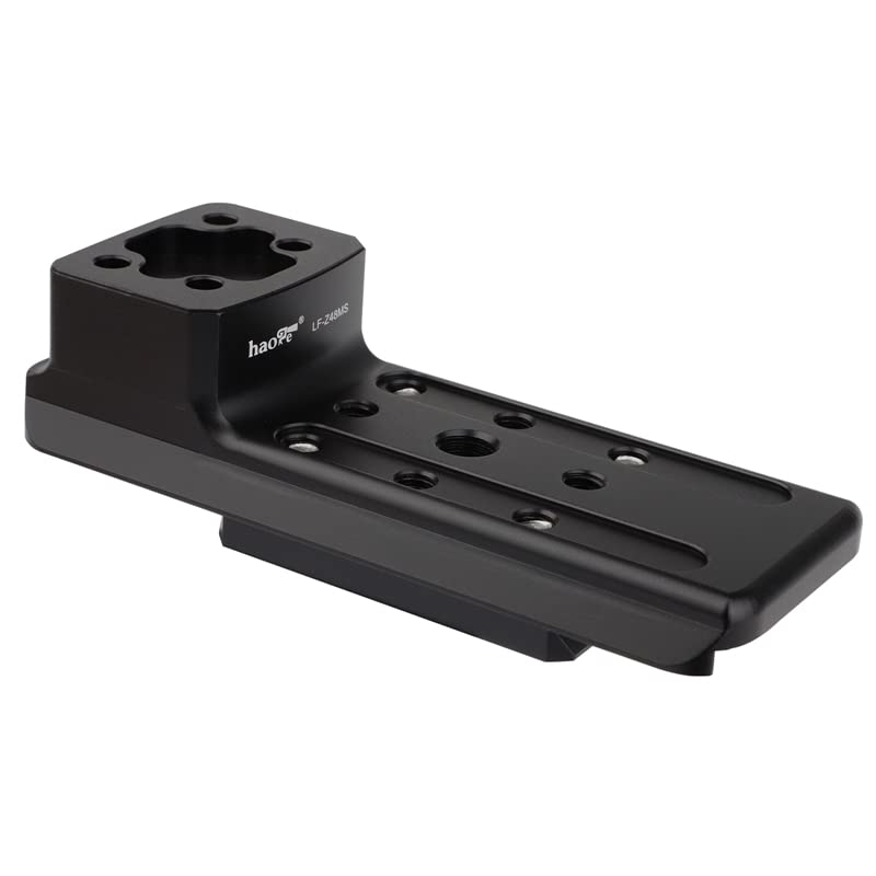 Haoge LF-Z48MS-II Lens Collar Replacement Foot for Nikon Nikkor Z 600mm f4 TC VR S,Z 800mm f/6.3 VR S, Z 400mm f/2.8 TC Z VR S Lens fit Sachtler FSB-10T FSB6T FSB8 FSB8T DV10 3+3 5+5 DV8 DV8/100