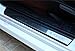 For Honda Civic 2016-2017 New 10TH Sedan Fashion Style Car Door Sill Scuff Plate Guard Sills Protector Trim