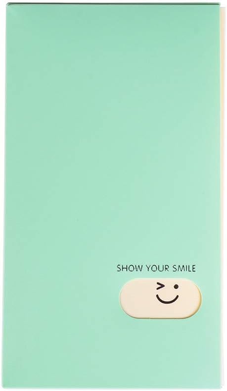 Kpop Photocard Holder Book 3 Inch Mini Photo Card Album 120 Pockets Card Stock Small Lomo Card Holder(Light Green)