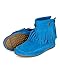 Nature Breeze CB24 Women Suede Fringe Moccasin Flat Ankle Boot - Blue