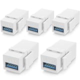 USB 3.0 Keystone Jack Inserts (5 Pack)