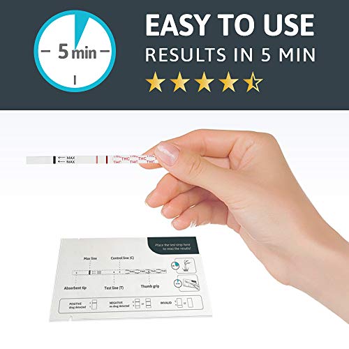 Exploro Highly Sensitive at Home Marijuana Drug Test Kit, THC Drug Test