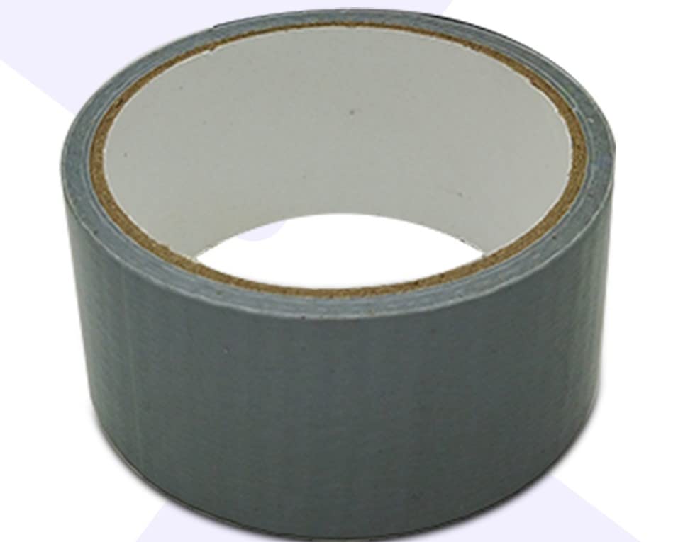 10m Long and 45mm Wide Duct Tape | Strong and Waterproof | Multi Use Sealing, Protecting, Repairing Tape | Adheres to Concrete, Metal, Wood, Rubber, Nylon and Plastic