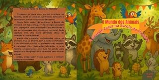 Livro O Mundo dos Animais: A Grande Festa na Escola da Floresta