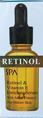 SPA COSMETICS Retinol & Vitamin E Enriching Serum - with Vitamin C - For Mature Skin