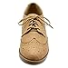Ollio Women's Flats Shoes Wingtip Lace Up Oxfords