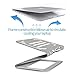 YW YUWISS Laptop Stand for Desk Table Aluminum Laptop Holder Riser Compatible with Mac MacBook Pro/Air and Other 10 to 15.6 inch Notebook Desktop Computer (Silver)thumb 1