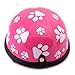 Prima Dog Helmets for Dogs, Cats, and All Small Pets - Pink Paws for small dogs 5-10 lbs. (9-11