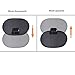Car Window Sunahde TFY Car Interior Roof Handle Mounted Sun Blocker & Sunshade - Silver