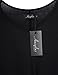 AMZ PLUS Womens Plus Size Irregular Hem Long Sleeve Loose Shirt Dress Top Blacklong 3XL