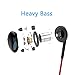 Earbuds with Microphone, USTEK 2 Pack Earbuds In Ear Headphones Wired Earphones Headphones with Control Remote Button
