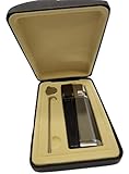 3 In 1 Pipe Set: Lighter , Pipe, & Stash All in 1 With Silver Screens With Gift Box