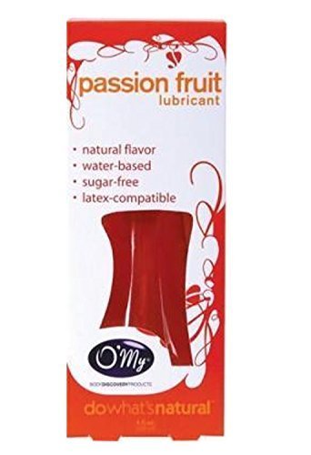 Omy Passion Fruit Natural Lubricant Water Based Personal Lubricant Size