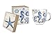 Cypress Home By the Sea Glass Coffee Cup, 12 oz