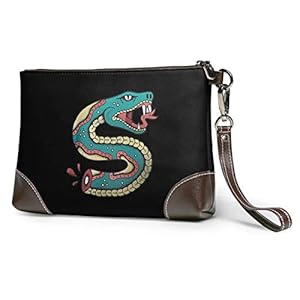 41sHbbOMTzL. SS300 EDFG Una serpiente sin cola Clutch de cuero The Wallet Phone Bag 41sHbbOMTzL. SS300