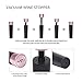 Wine Air Pressure Pump Opener Set, Wine Bottle Cork Remover Accessory Tool Kit with Wine Aerator Pourer,Foil Cutter and Vacuum Stopper, Pink