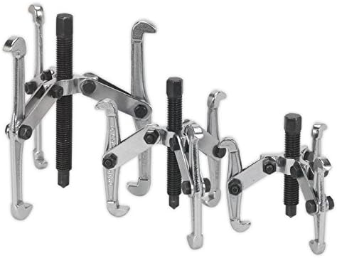 Sealey Vs77 Triple Leg Gear Puller Set 3Pc, White