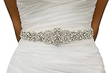 Crystal Sashes for Wedding Bridal Belt Braided Rhinestone Sash