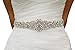Crystal Sashes for Wedding Bridal Belt Braided Rhinestone Sash