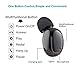 Wireless Bluetooth Earbud, CHSMONB Single Bluetooth Earphone 5 Hours Playtime Mini Invisible Bluetooth Headphone with Microphone Compatible for Cell Phone (Black)