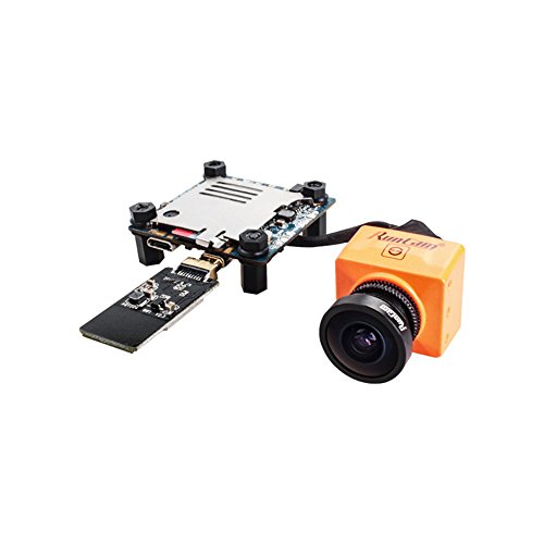 RunCam Split 2 FPV Camera Upgraded Version 2.5mm RC25G FOV130 1080P/60fps HD Recorder Support 64G TF Low Latency TV-out with WDR Wifi for Multicopter