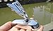 Metal Hood Front 3D Badge Ornament Emblem Silver for Buick (Lacrosse Regal)