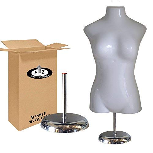 Buy Large Bust Female Torso Body Form Mannequin Great for Display Large