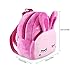 Toddler Backpack Mini Backpack for Little Girls Preschool Shoulder Bags Baby Kid Plush Rabbit Bag Cute Snack Backpack Bag for Baby Girls Gifts Age 1-3 Christmas Gifts