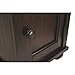 Signature Design by Ashley Barilanni Chair Side End Table Dark Brown