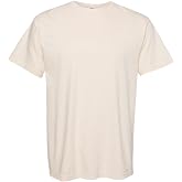 Ivory short-sleeve crew tee on Amazon