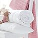 i-baby Baby Duvet Baby Bedding Nursery Quilt Newborn Comforter Microfiber Cover Polyester Filling 48 x 59 inch (120x150cm) for Boys Girls (White)