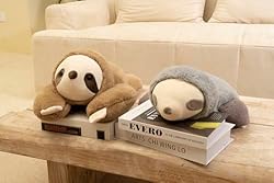 Niuniu Daddy Sloth Weighted Stuffed Animals with